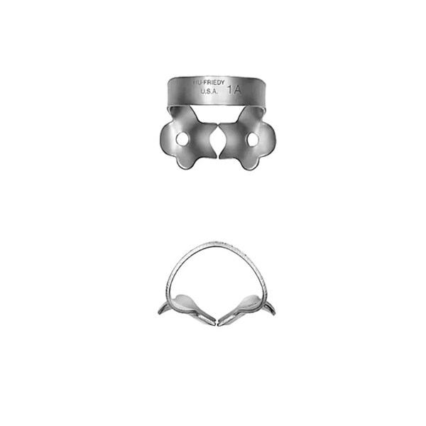 HuFriedy Rubber Dam Clamp 1 Satin Finish Ea RDCM1 Dens 'N Dente