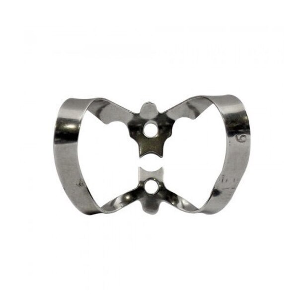 HuFriedy Rubber Dam Clamp 9 Satin Finish Ea RDCM9 Dens 'N Dente