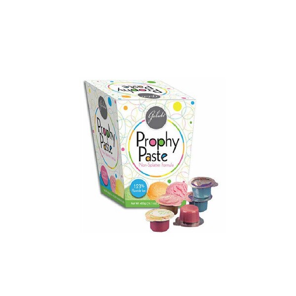 Keystone Gelato Prophy Paste Cups 200 x 2g Med.Cherry 2402477
