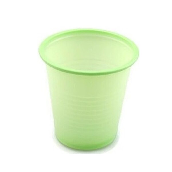Dental Cups 5 oz. Plastic 1000/case Green Dental