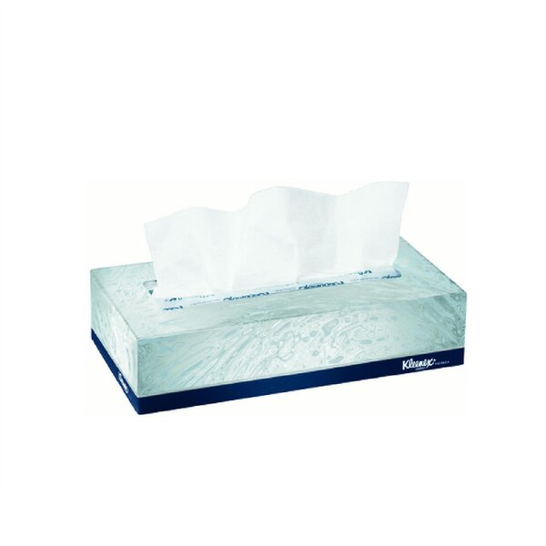 Kimberly Kleenex Junior Size Facial Tissue White 36/Ca 15407610