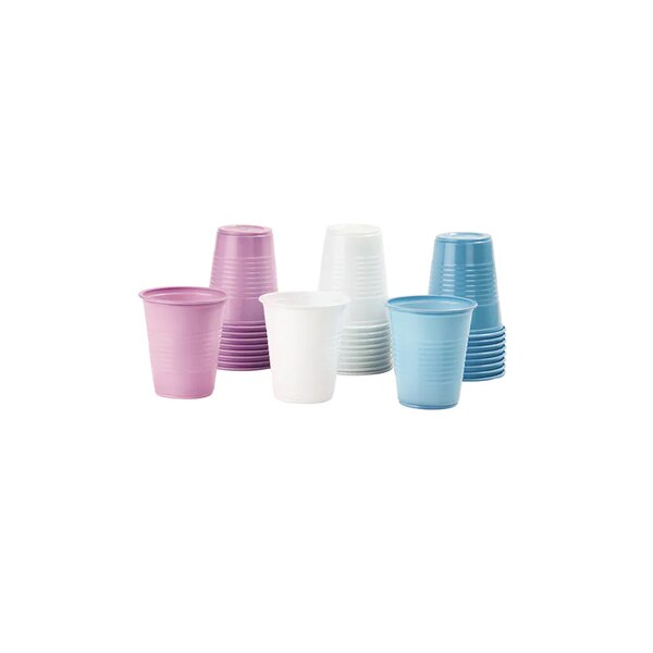 Mark 3 Blue Dental Cups 5 oz. Plastic 1000/cs 1320BL Dens 'N Dente