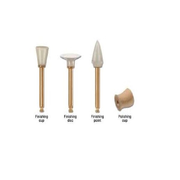 Dentsply Enhance Mini Single Step Finishing Cups 40/Pk 624355 Dens