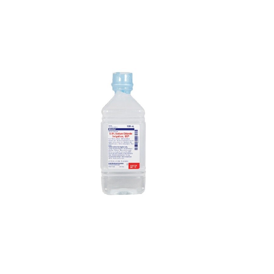 Baxter Saline Nacl 0 9 Sodium Chloride Irrigation Solution 1000 Ml Bottle 533 Jf7124 Dens N Dente Baxter Saline Nacl 0 9 Sodium Chloride Irrigation Solution 1000 Ml Bottle 533 Jf7124 Dens N Dente